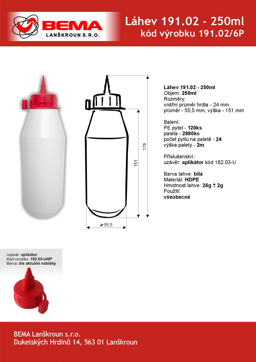 lahev191-02-250mlV